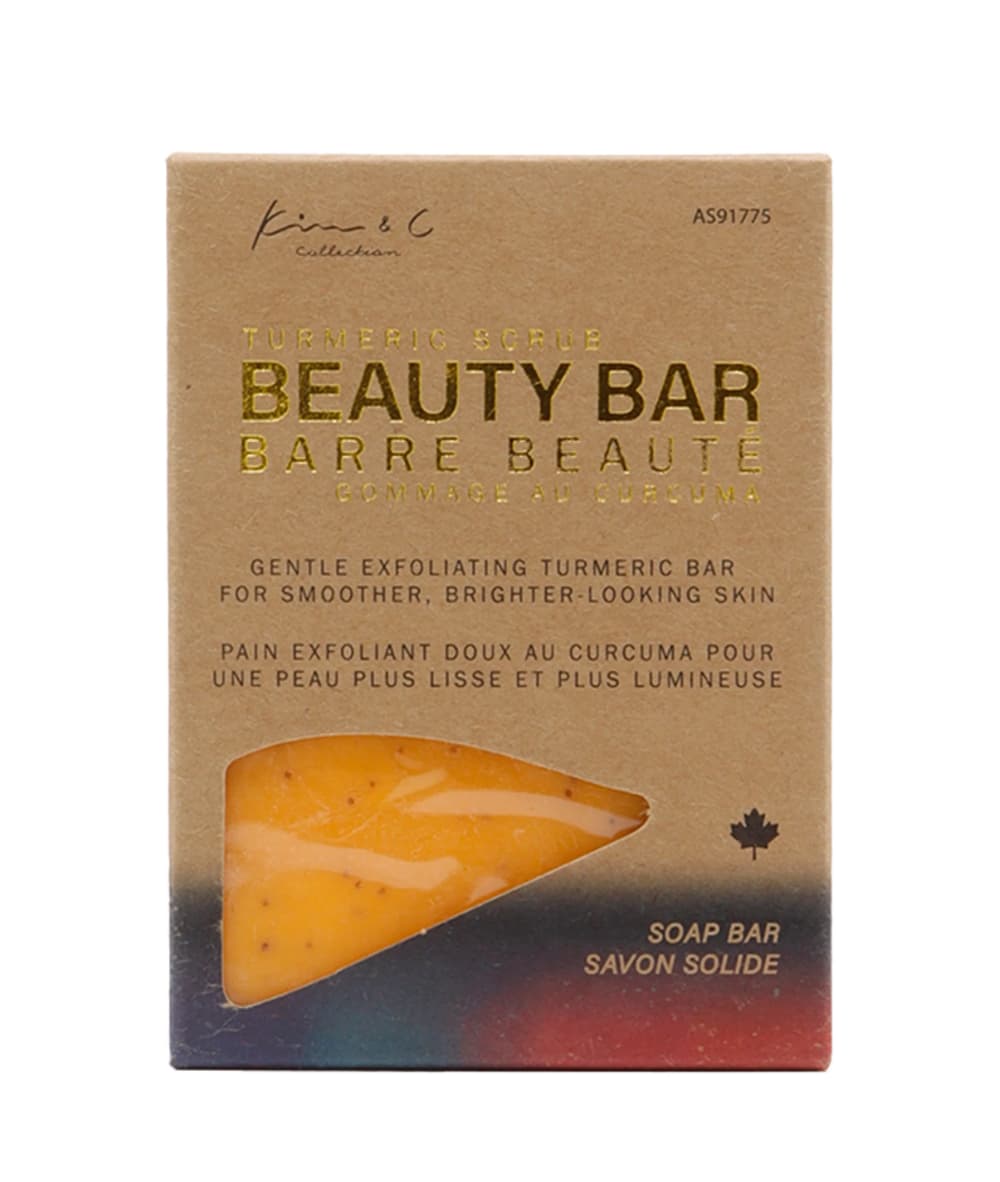 Kim &amp; C Turmeric Body Scrub Beauty Bar 156g 