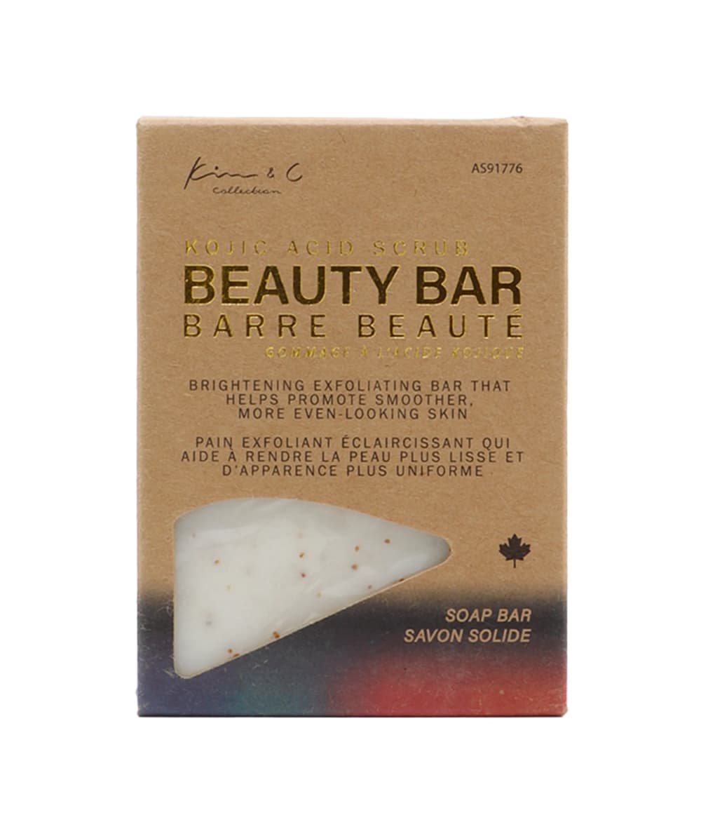 Kim &amp; C Kojic Acid Body Scrub Beauty Bar 156g 