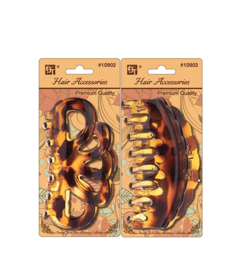 Beauty Town Jumbo Claw Clip [Light Tortoise Shell] 
