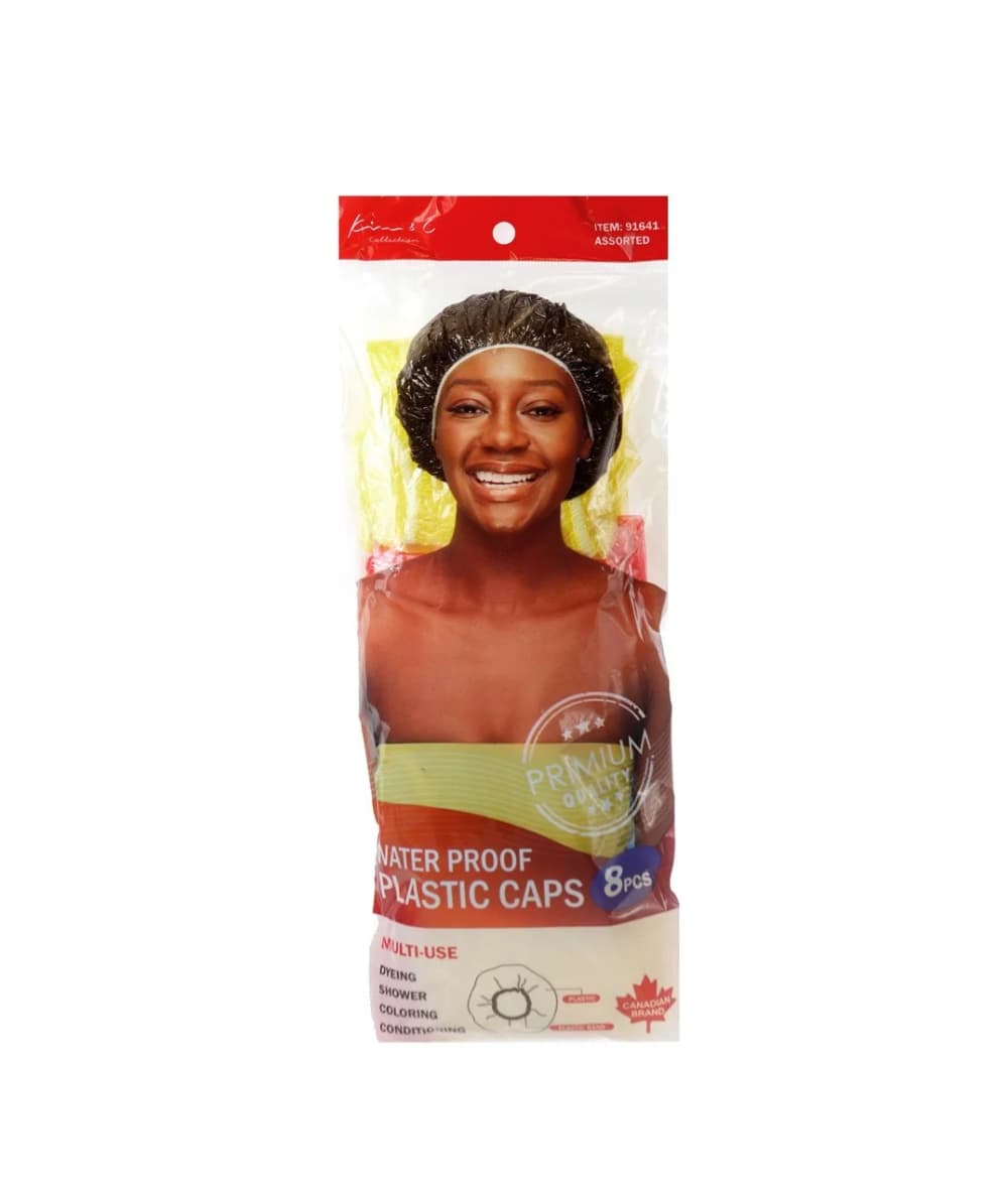 Kim&C Water Proof Plastic Cap 8PCS [Assorted] #As91641, Accessory - Cloré Beauty