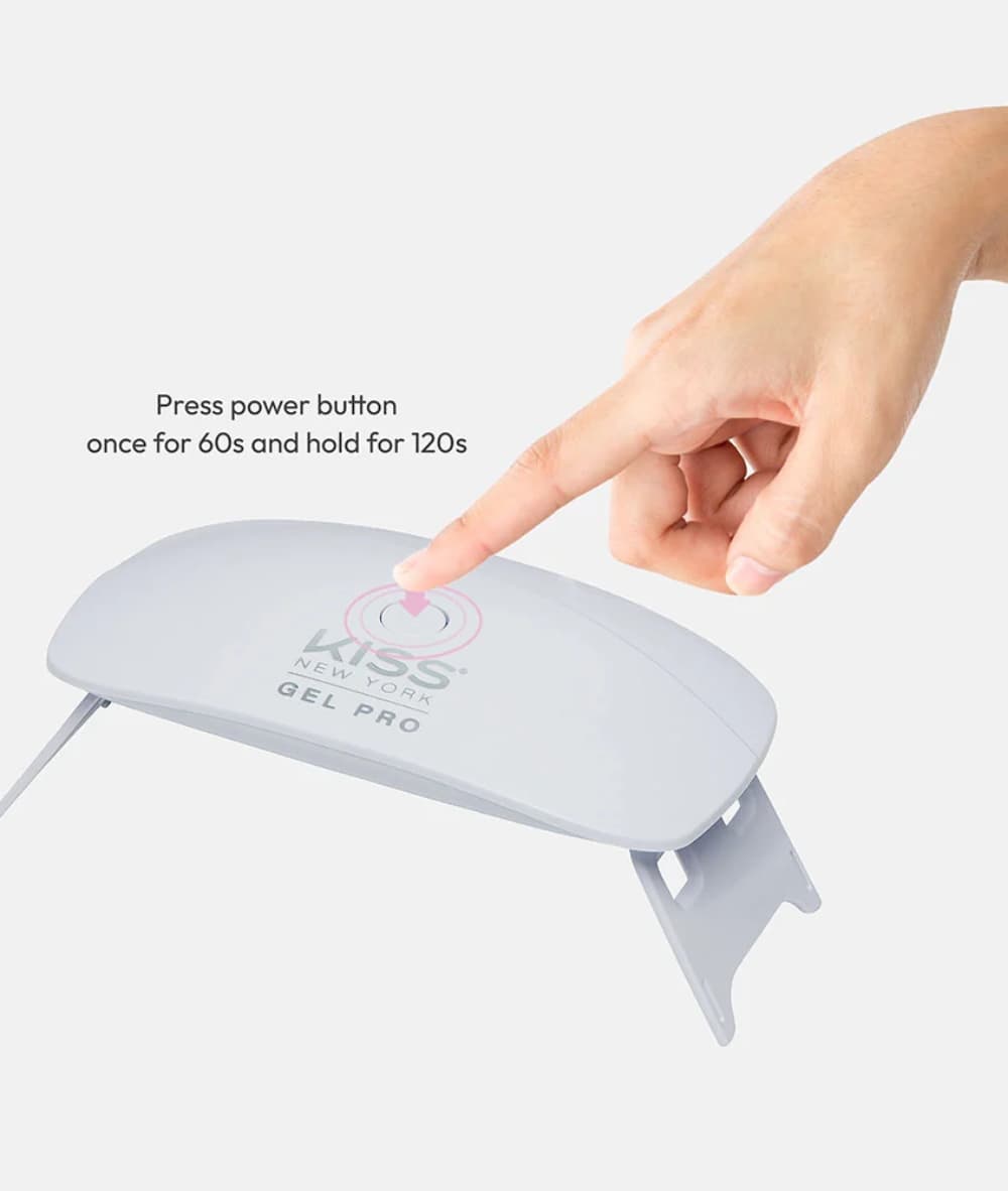 Kiss New York Gel Pro Mini Uv Gel Lamp Usb 6 
