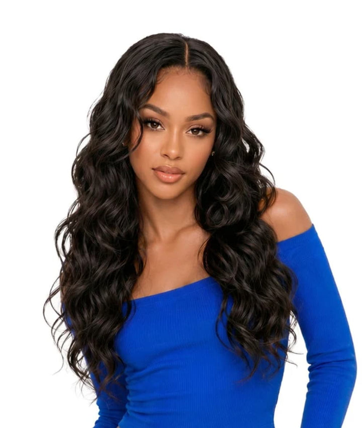 Bobbi Boss Origin Seamless 3X Human Hair Blend Crochet French Curl 14"16"18"