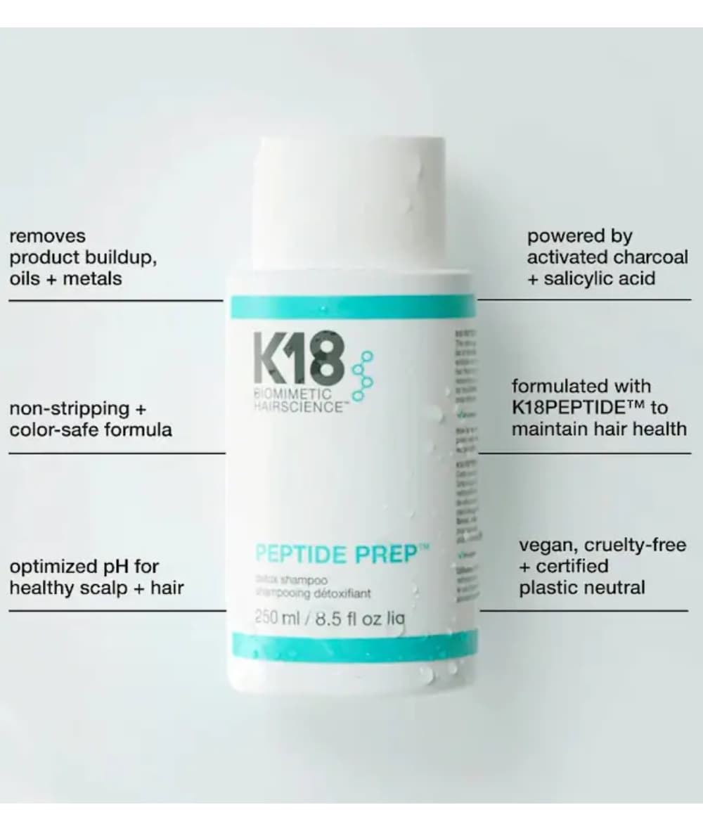 K18 Peptide Prep Detox Shampoo 31.5oz