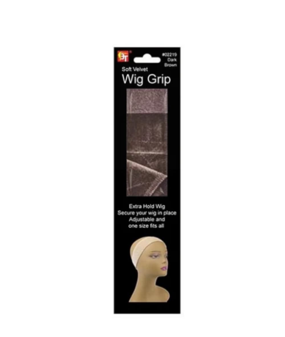 Beauty Town Velvet Wig Grip [Dark Brown] 