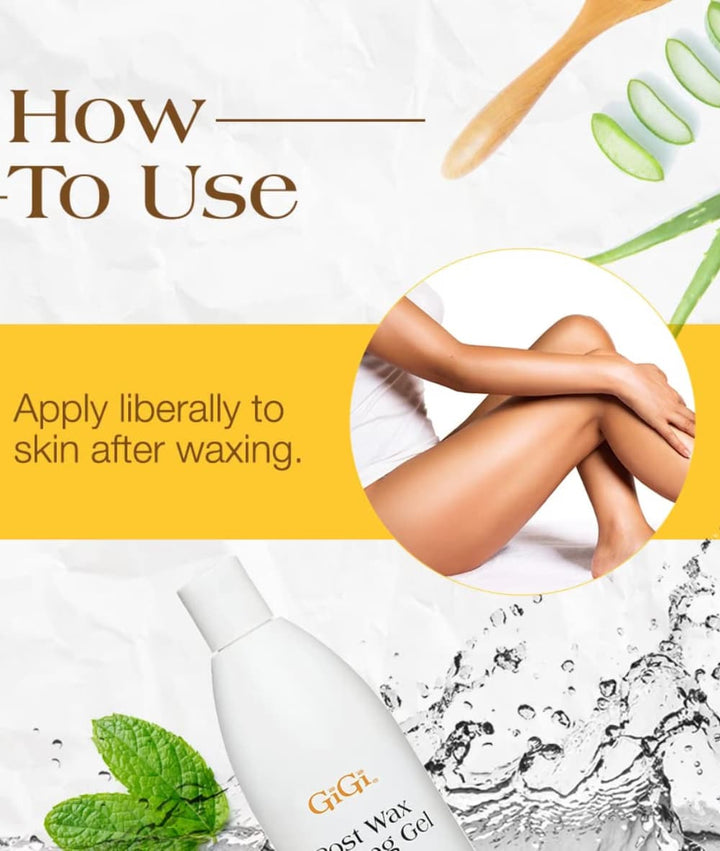 Gigi Post Wax Cooling Gel 8 oz