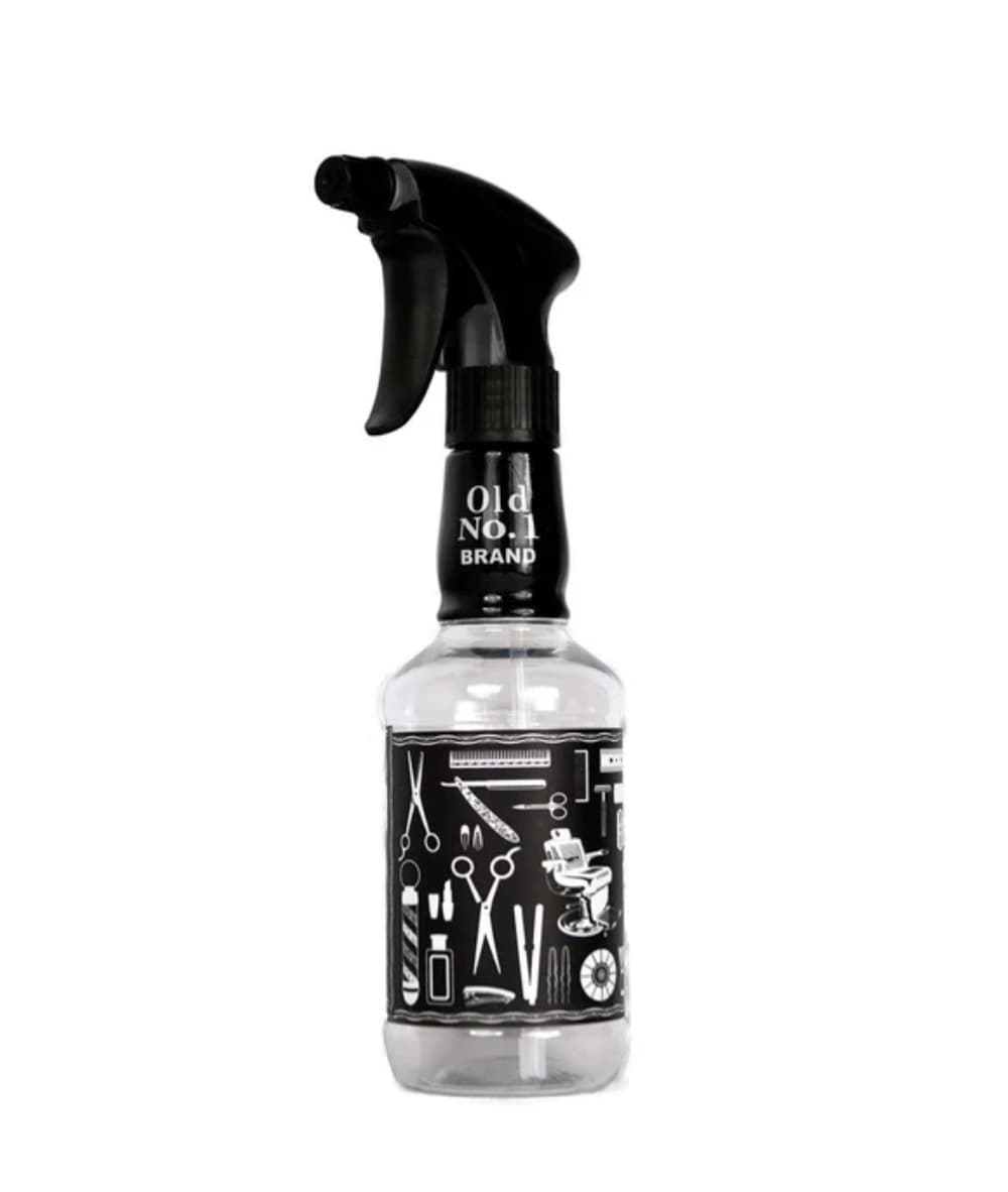 Kim&amp;C Barber Round Spray Bottle Clear 