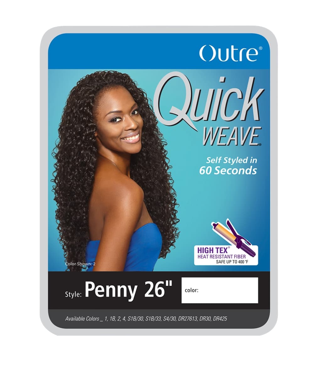 Outre Quick Weave Penny 26", Wigs - Cloré Beauty