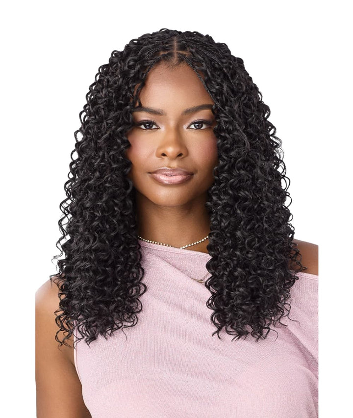 Outre Purple Pack Feather Crochet Dominican 14", Hair Extensions - Cloré Beauty