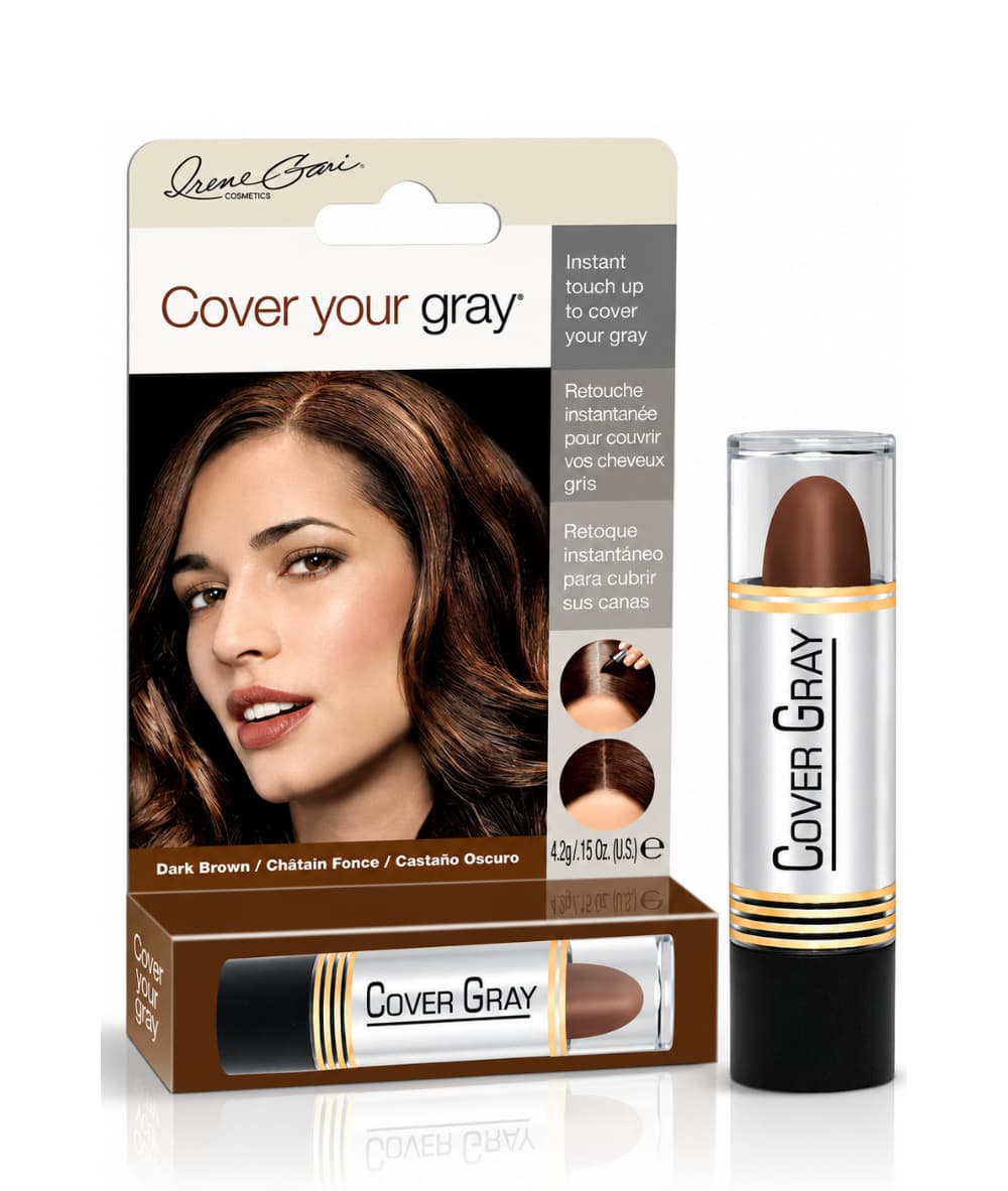 Cover Your Gray Hair Color Touch up Stick-Dark Brown 0.15 oz