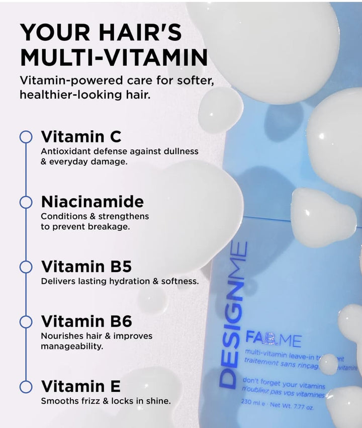 Designme Fab Me Multi Vitamin Leave-In Treatment