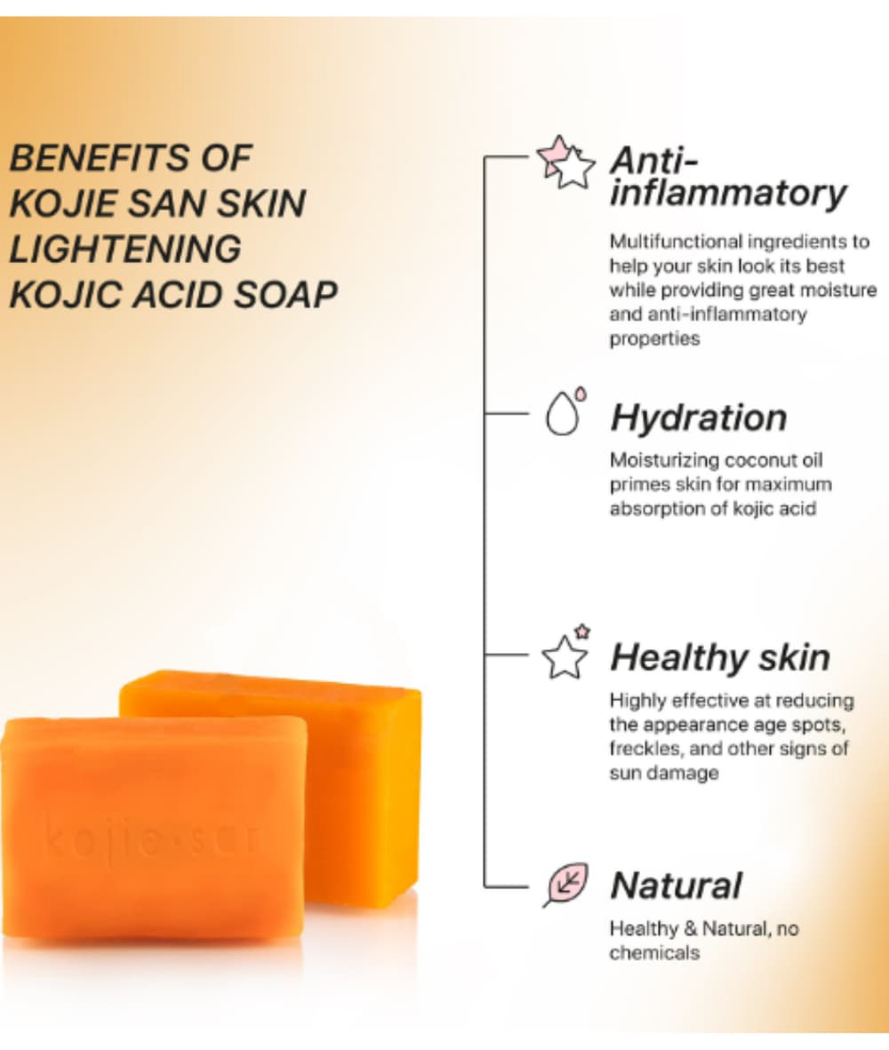 Kojie San Skin Brightening Kojic Acid Soap