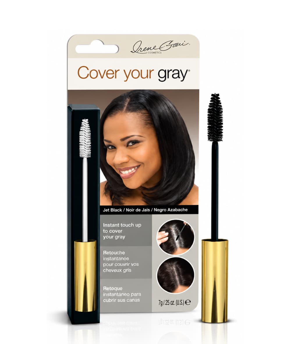Cover Your Gray Brush-Jet Black 0.25 oz