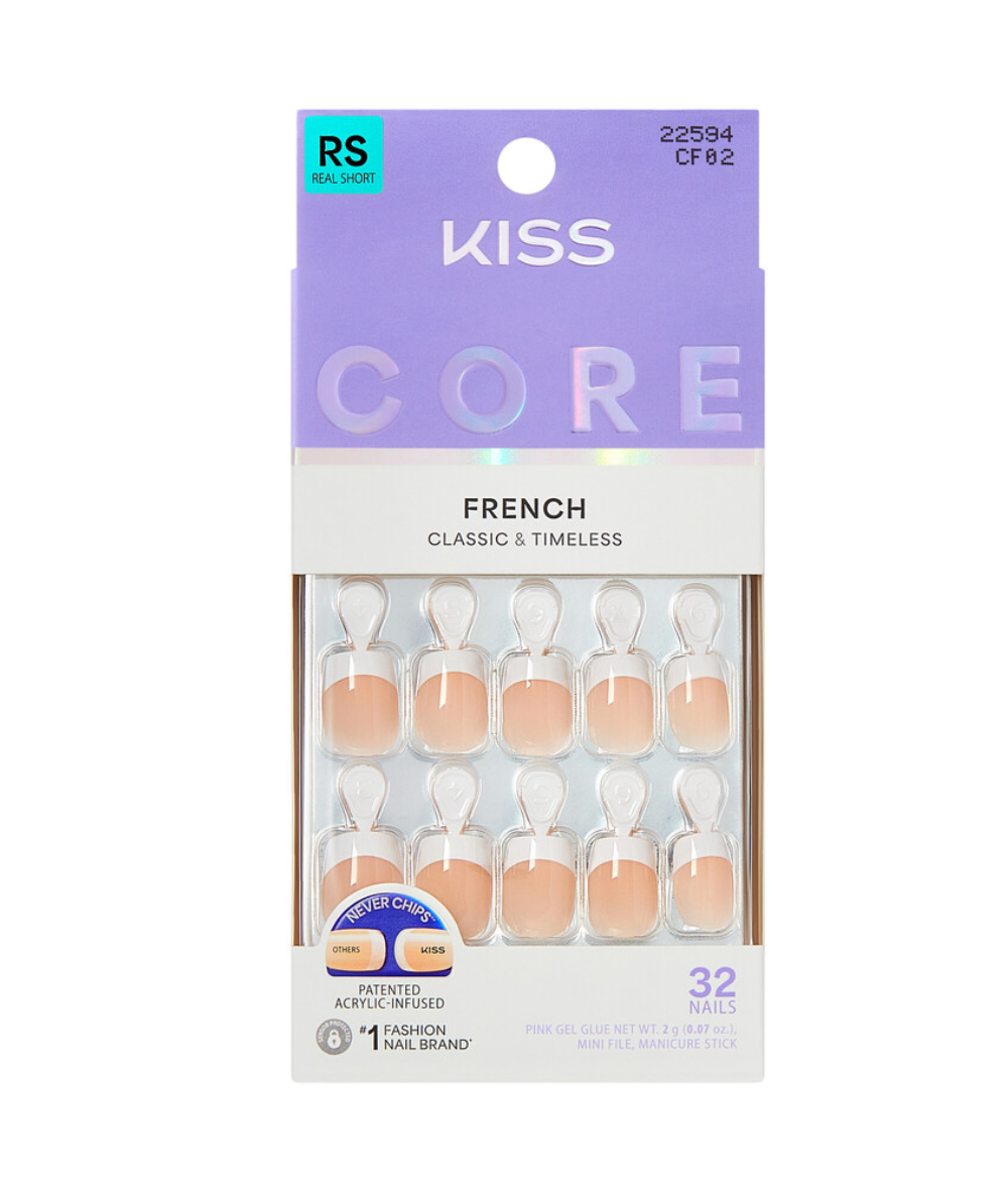 Kiss Core French Nails 