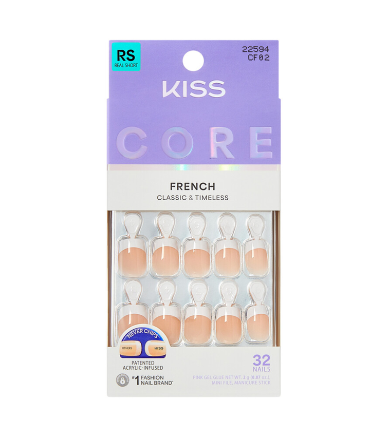 Kiss Core French Nails 