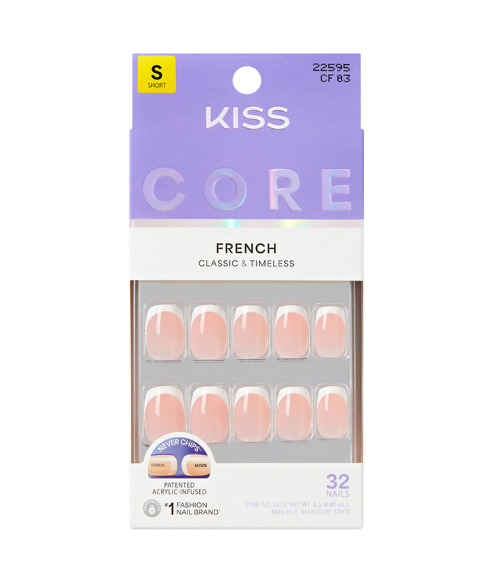 Kiss Core French Nails 