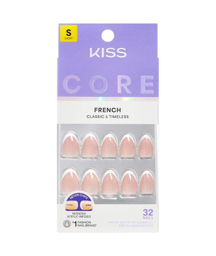 Kiss Core French Nails 
