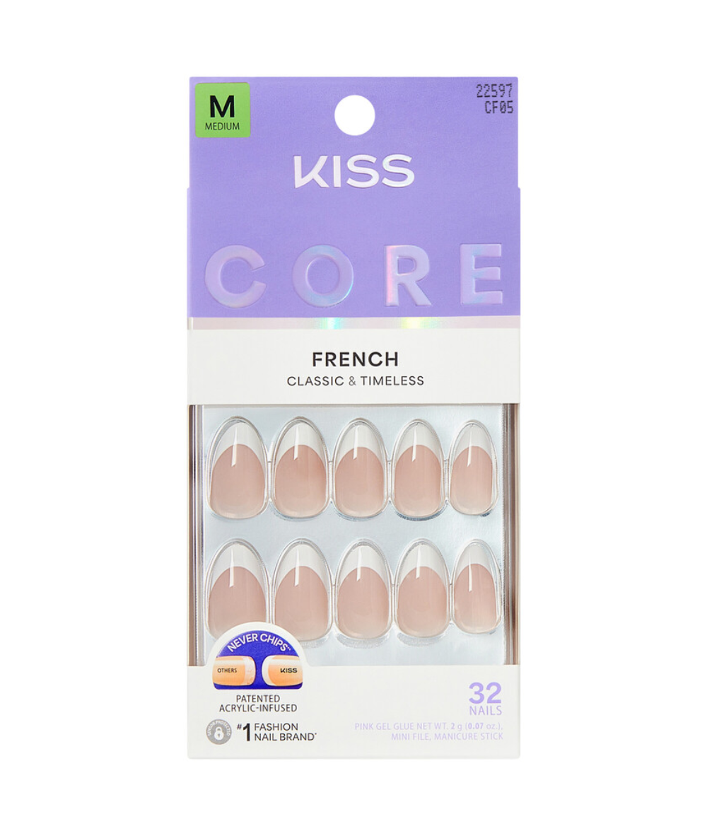 Kiss Core French Nails 