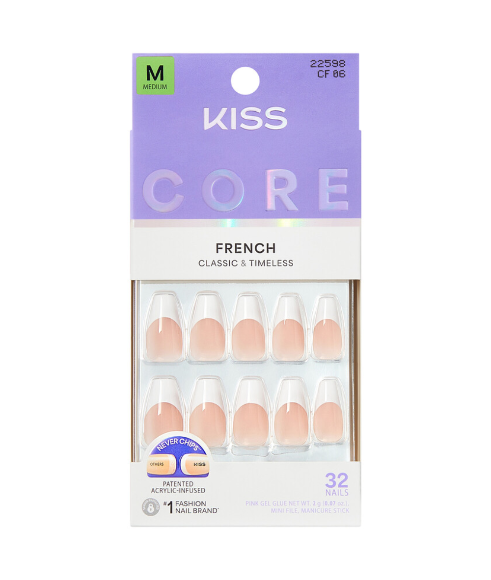 Kiss Core French Nails 