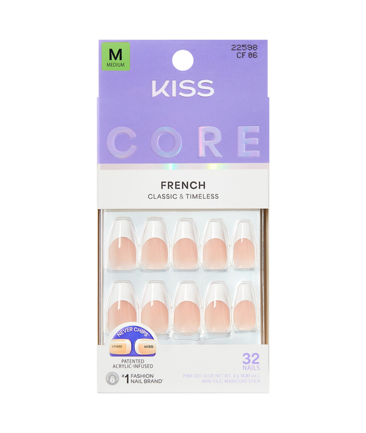 Kiss Core French Nails 