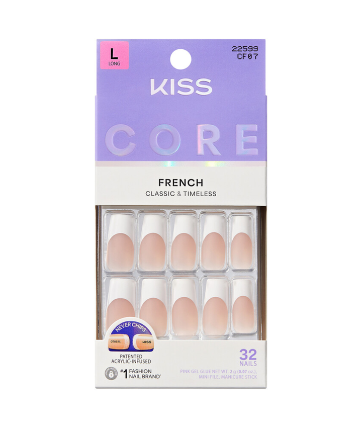 Kiss Core French Nails 