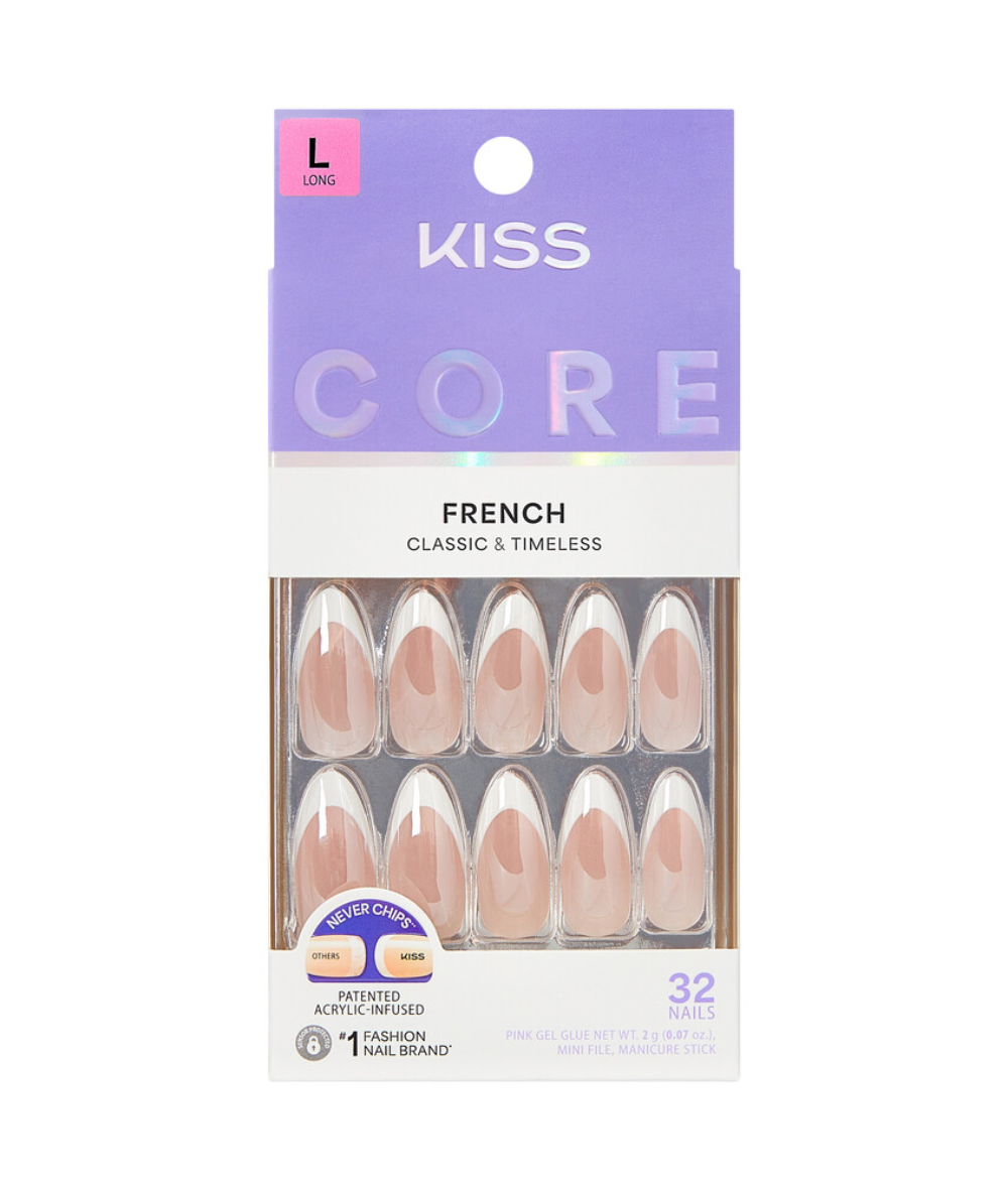 Kiss Core French Nails 