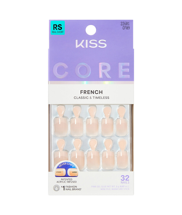 Kiss Core French Nails 