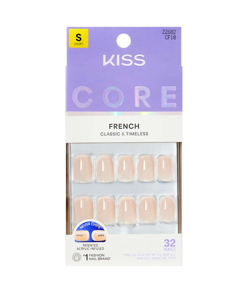 Kiss Core French Nails 