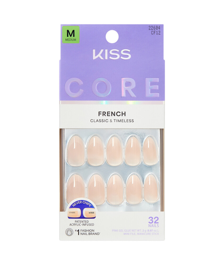 Kiss Core French Nails 
