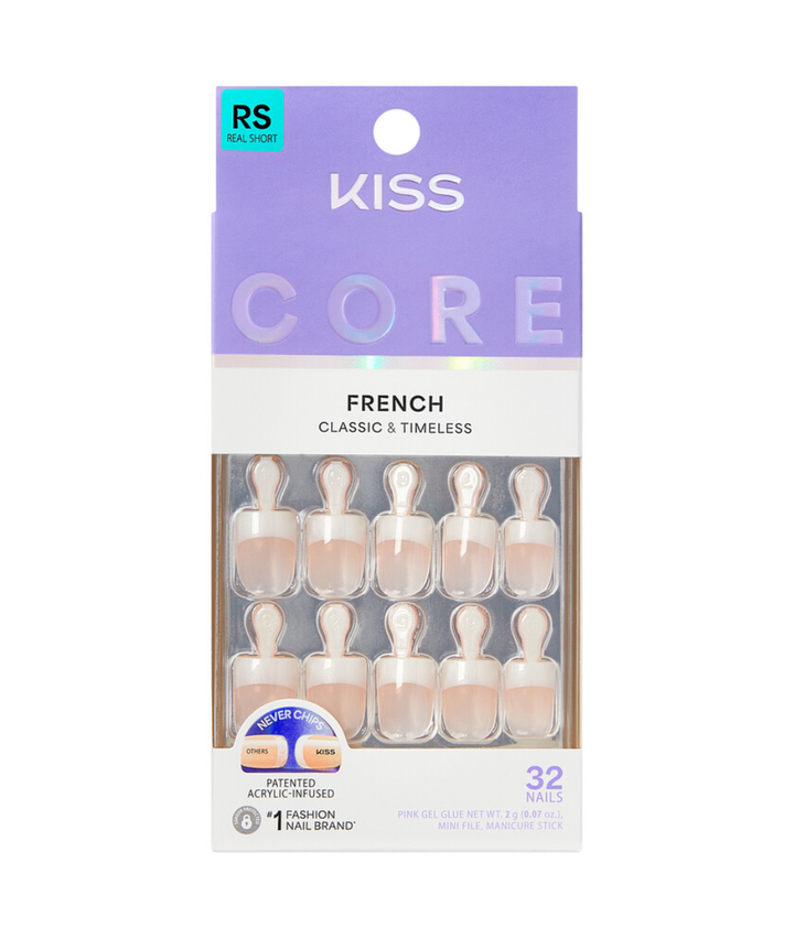 Kiss Core French Nails 