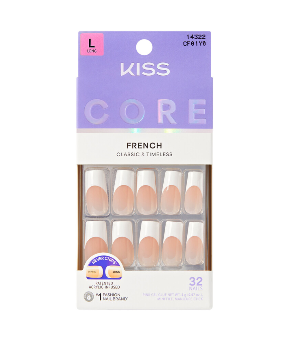 Kiss Core French Nails 
