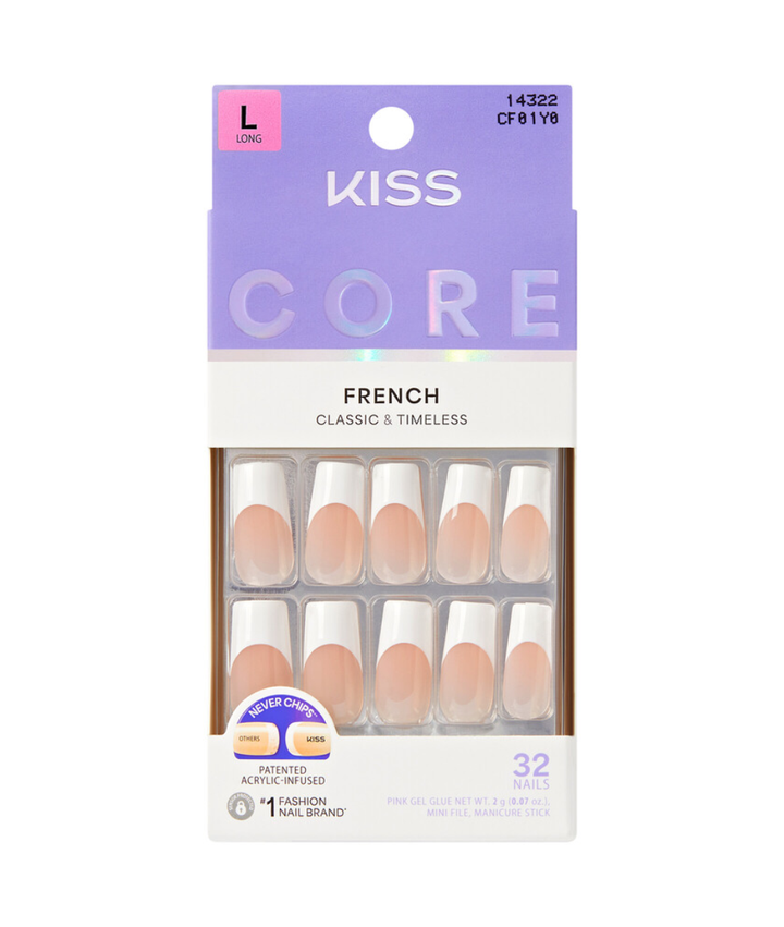 Kiss Core French Nails 