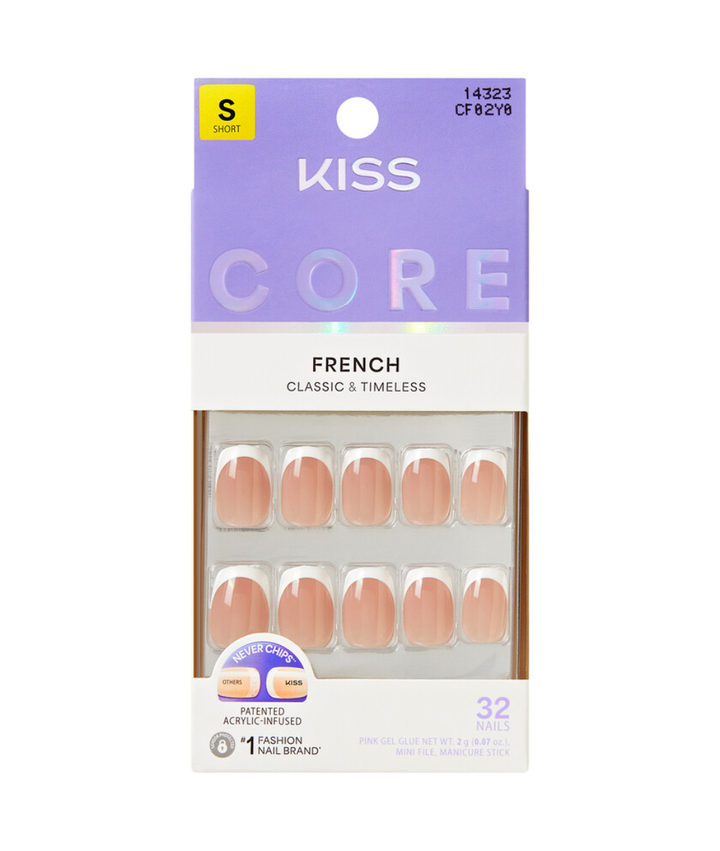 Kiss Core French Nails 