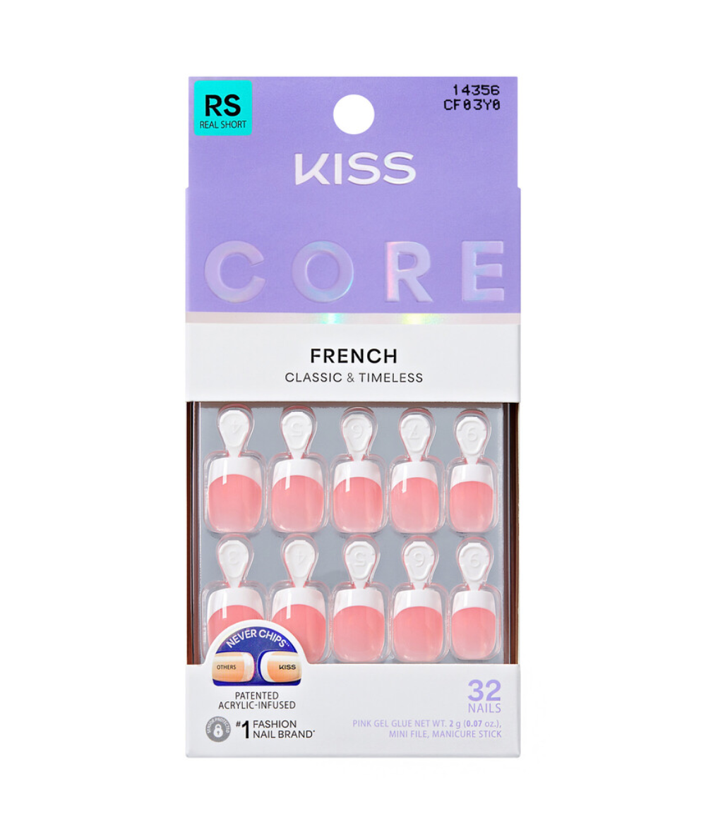 Kiss Core French Nails 