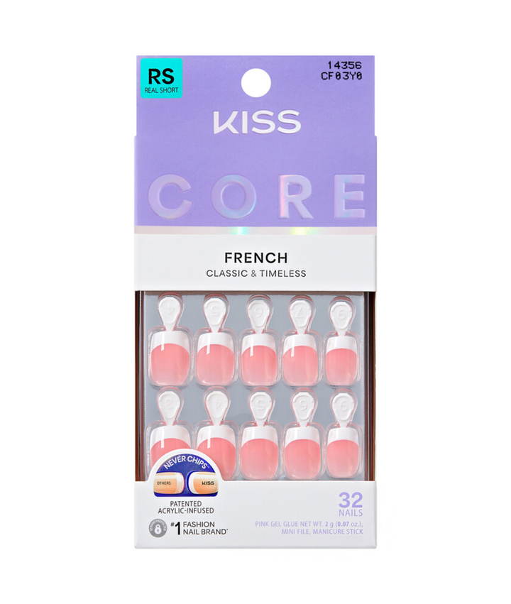 Kiss Core French Nails 