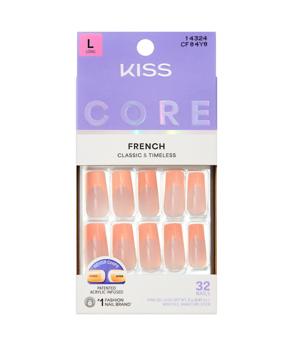 Kiss Core French Nails 