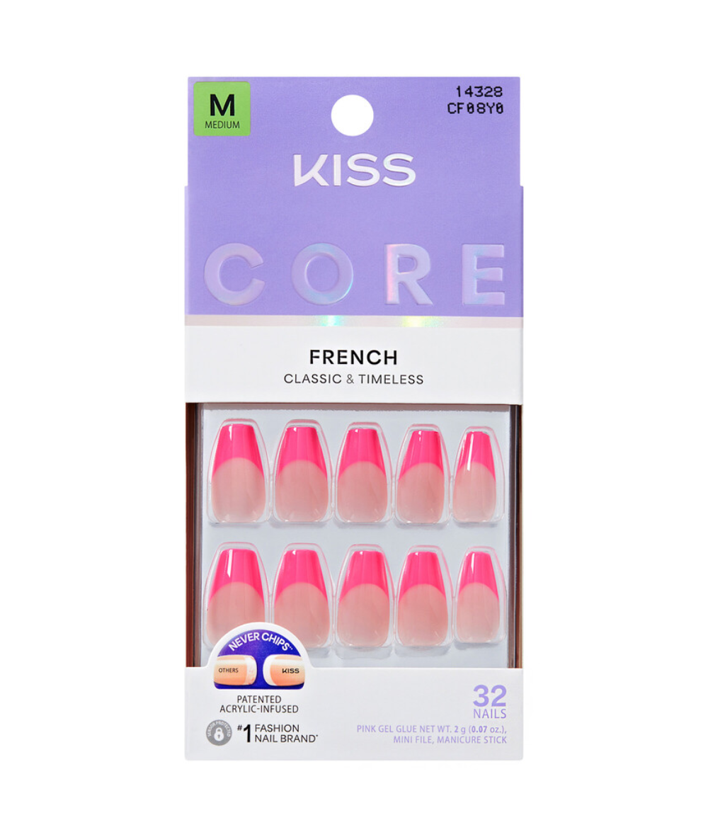 Kiss Core French Nails 