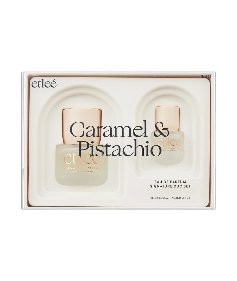 Etlee Signature Duo Mini Set Caramel &amp; Pistachio 