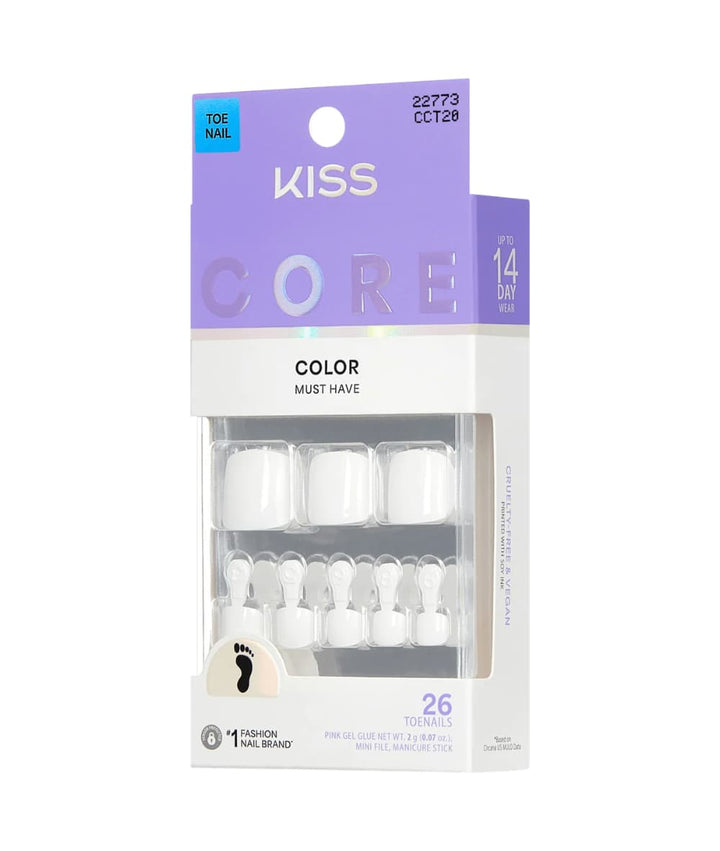 Kiss Core Color Toenails [Toe-tally Yours] 