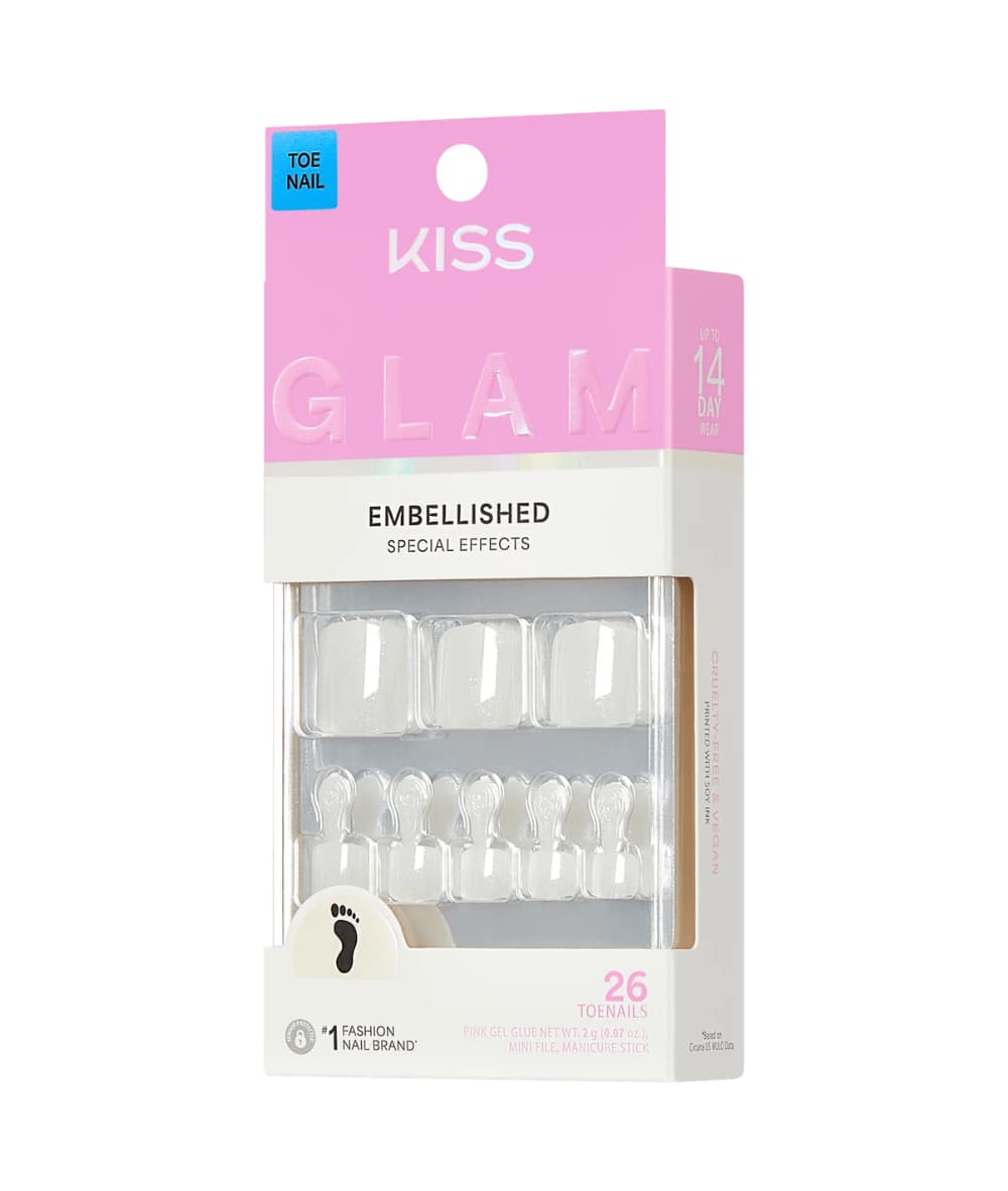 Kiss Glam Special Effects Toenails [Twinkle Toes] 