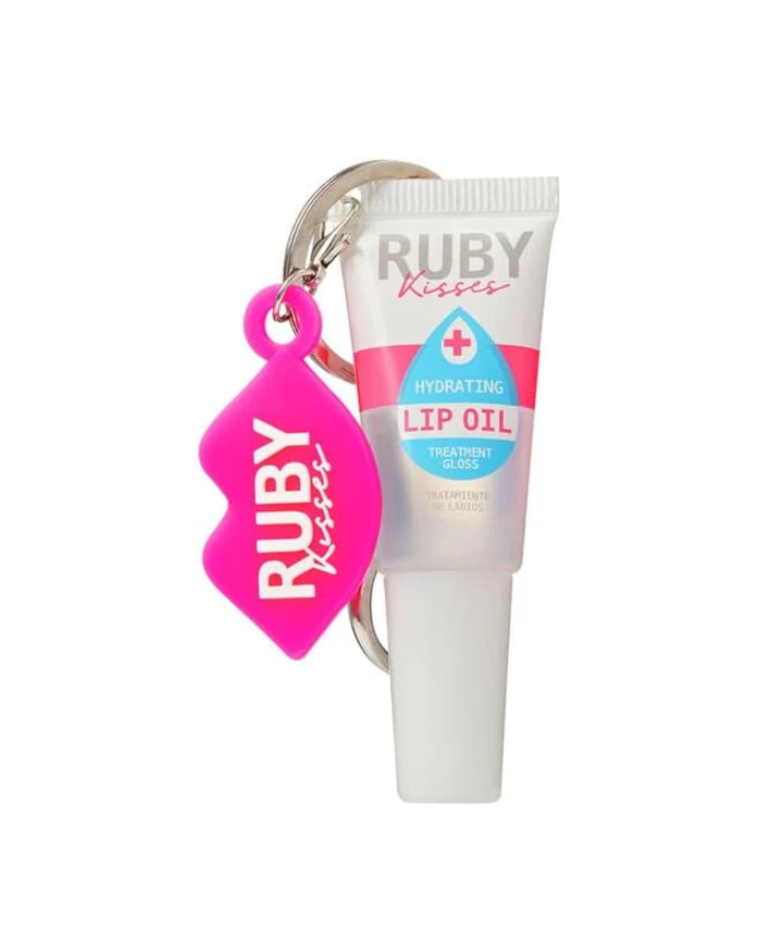 Ruby Kisses Hydrating Lip Oil Mini Key Ring 