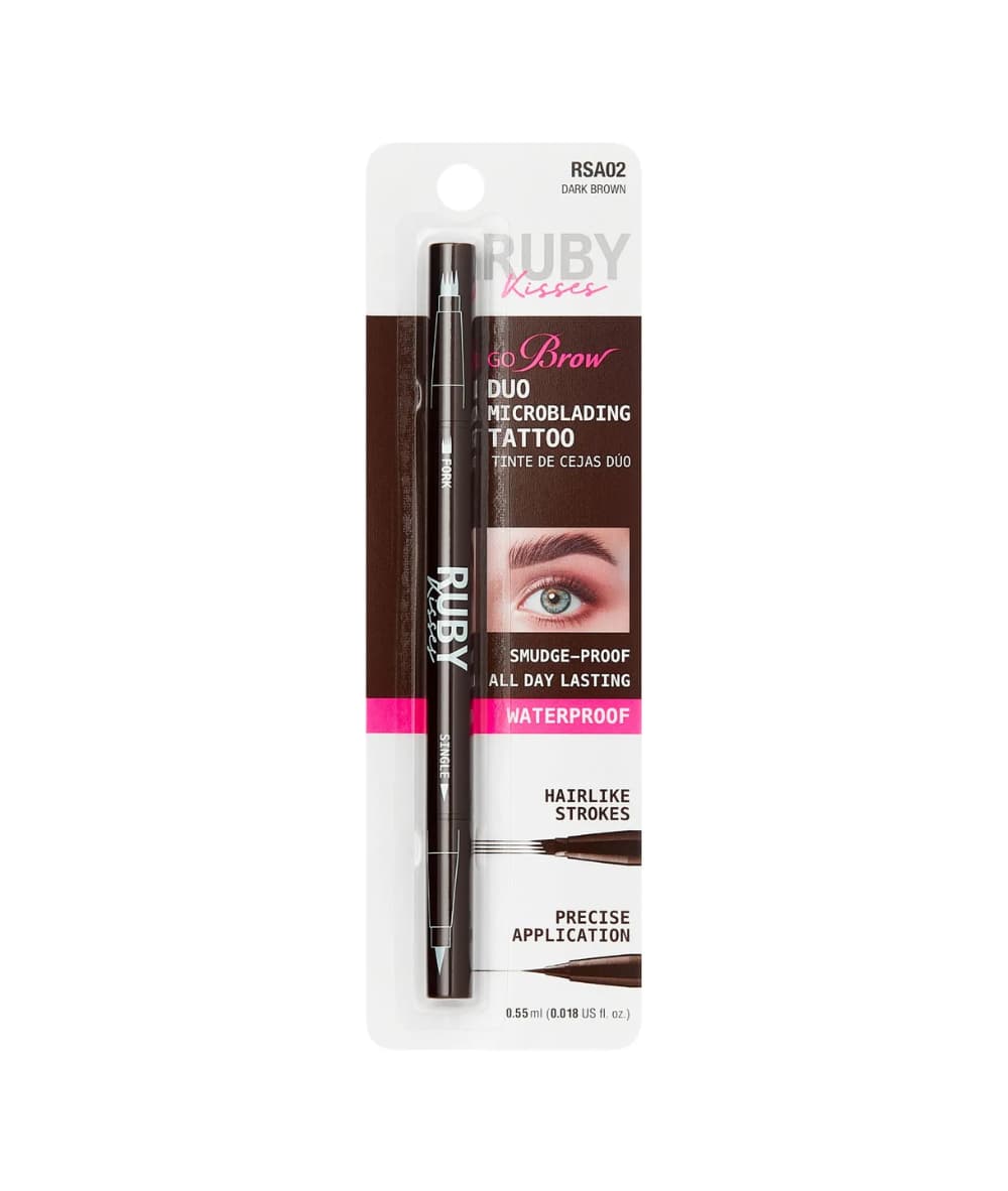 Ruby Kisses Duo Microblading Tattoo Tint [Dark Brown] 