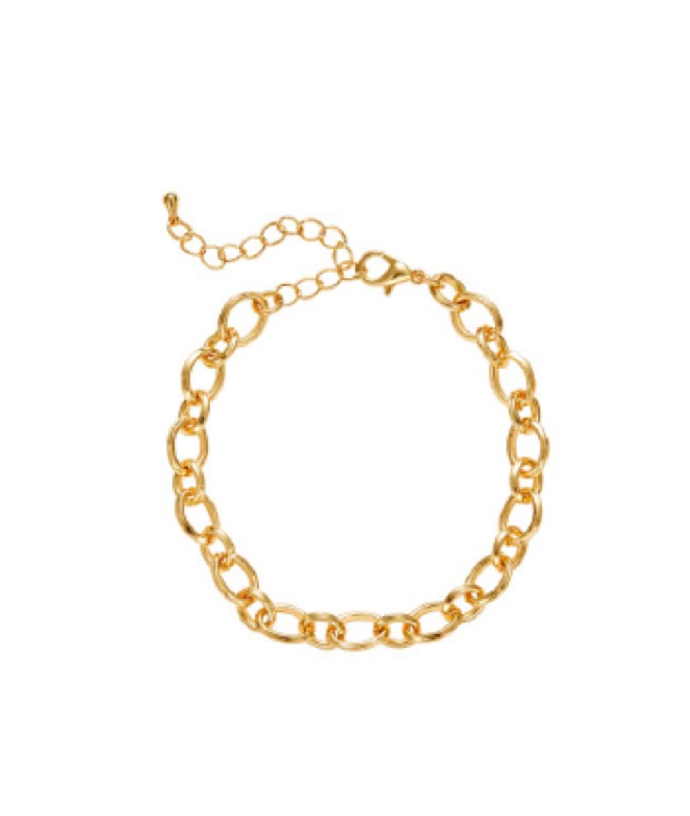 Arria Gold Charm Chain Bracelet 