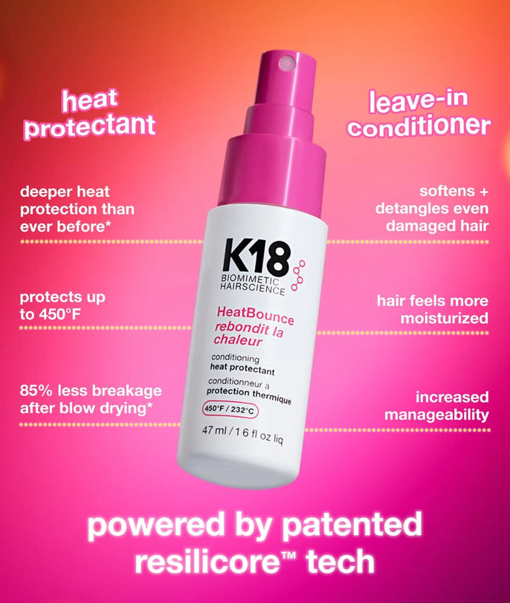 K18 HeatBounce Conditioning Heat Protectant 1.6oz