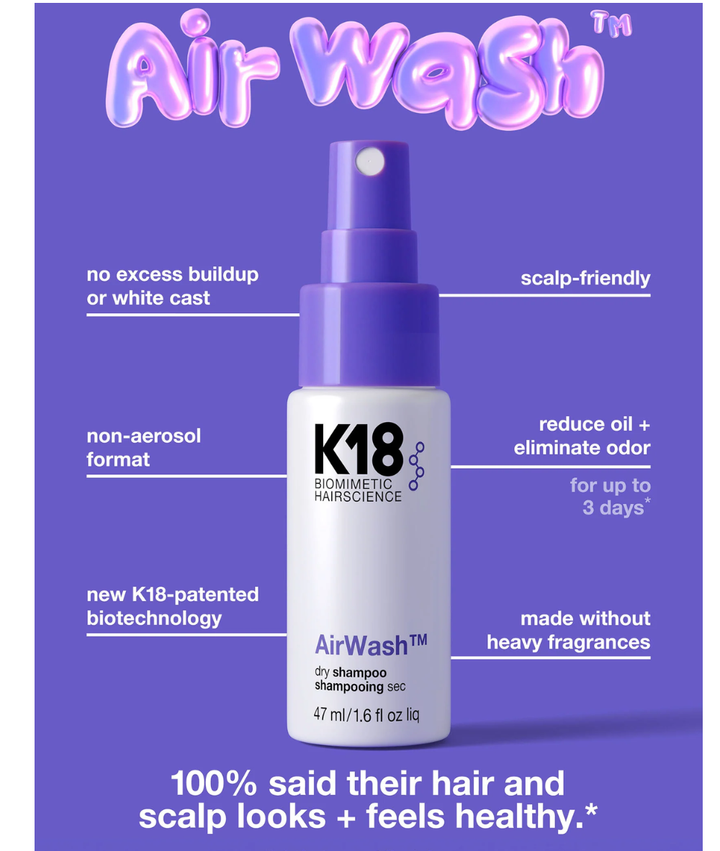 K18 AirWash Dry Shampoo 1.6oz