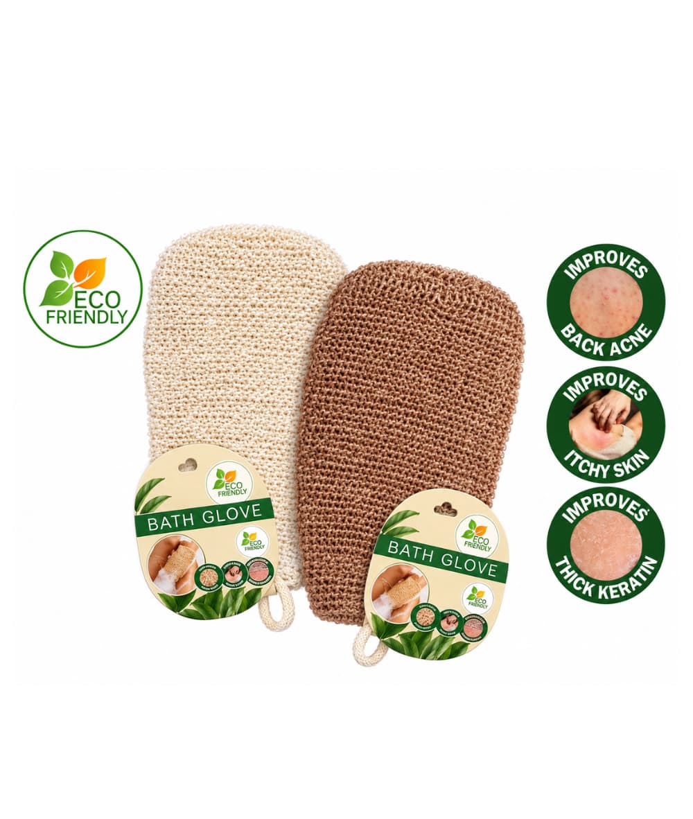 Beauty Town Natural Sisal Bath Glove 