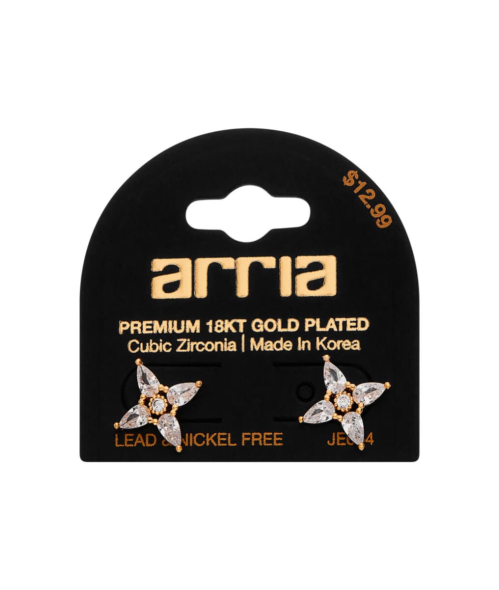 Arria Gold Premium Earrings 