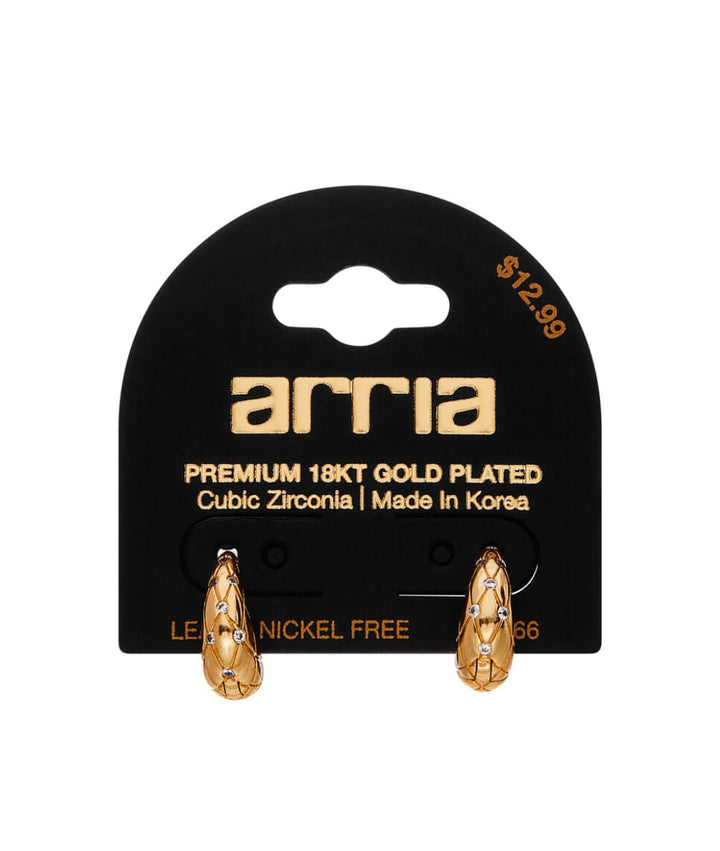 Arria Gold Premium Earrings 