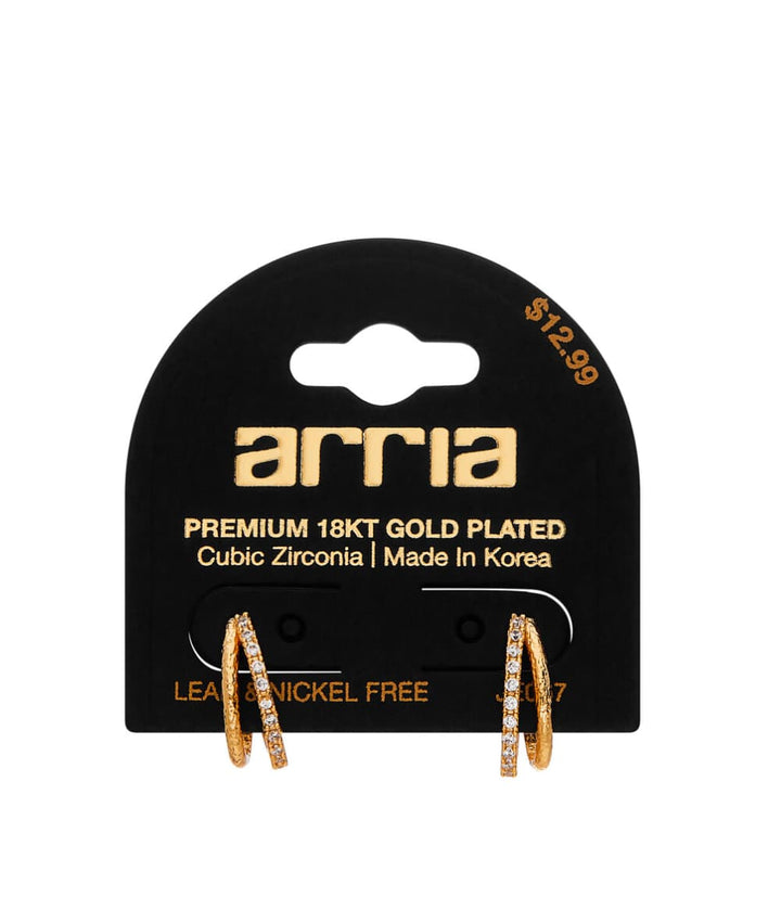 Arria Gold Premium Earrings 
