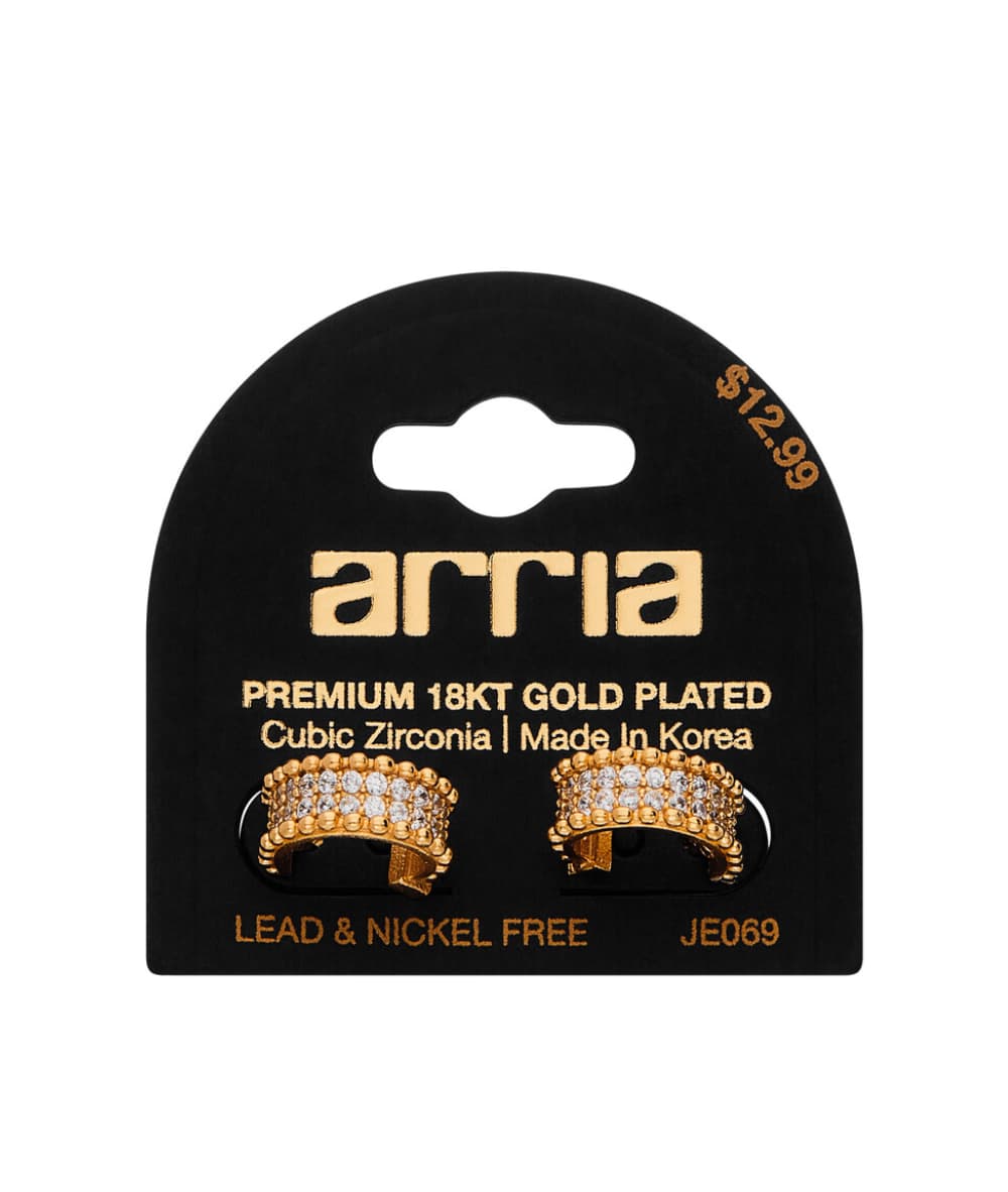 Arria Gold Premium Earrings 