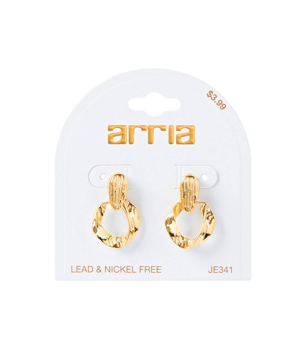 Arria Gold Earrings 